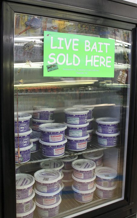 Buy bait at Lake Lames Neighborhood Store