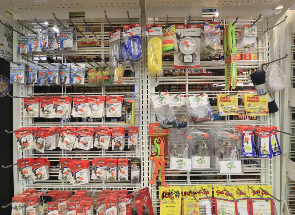 Buy tackle at Lake James Neighborhood Store