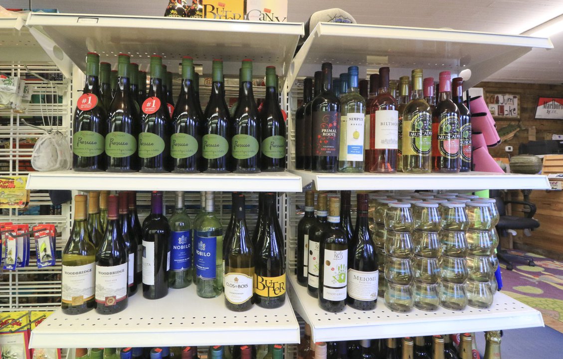 Buy Wine at Lake James Neighborhood Store before hitting the lake